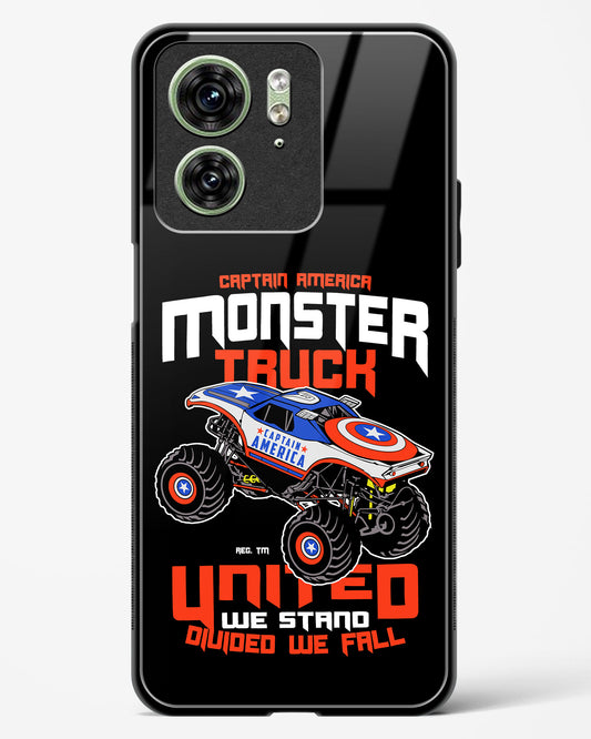 Captain's Monster Truck Glass Phone Case-Motorola Edge 40