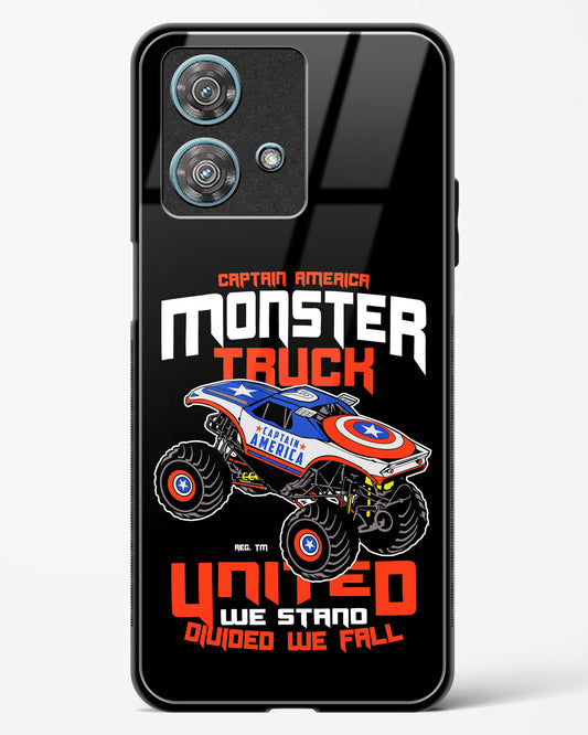 Captain's Monster Truck Glass Phone Case-Motorola Edge 40 Neo