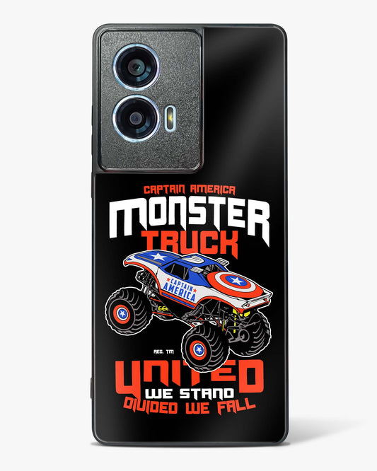 Captain's Monster Truck Glass Phone Case-Motorola Edge 50 Fusion