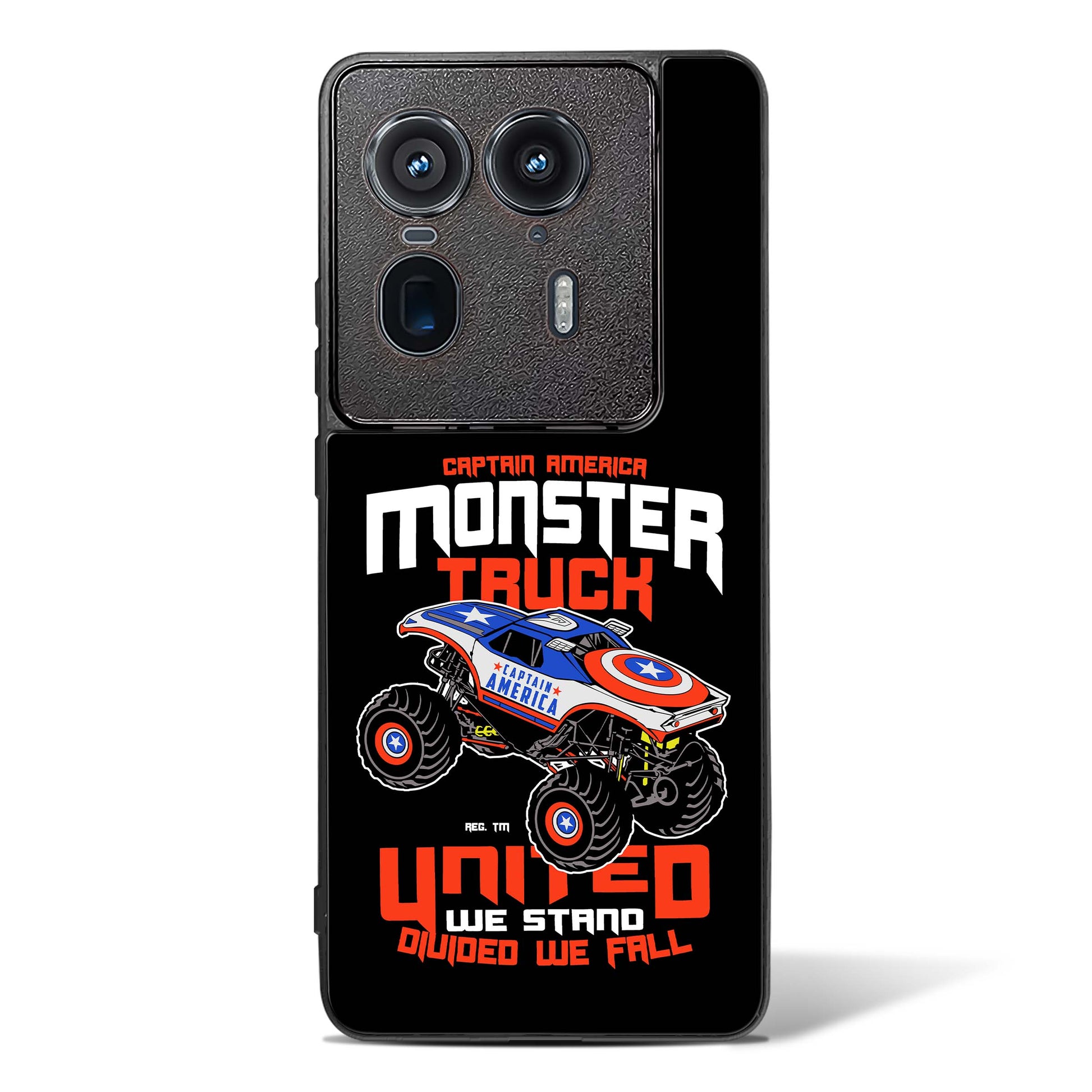 Captain's Monster Truck Glass Phone Case-Motorola Edge 50 Ultra