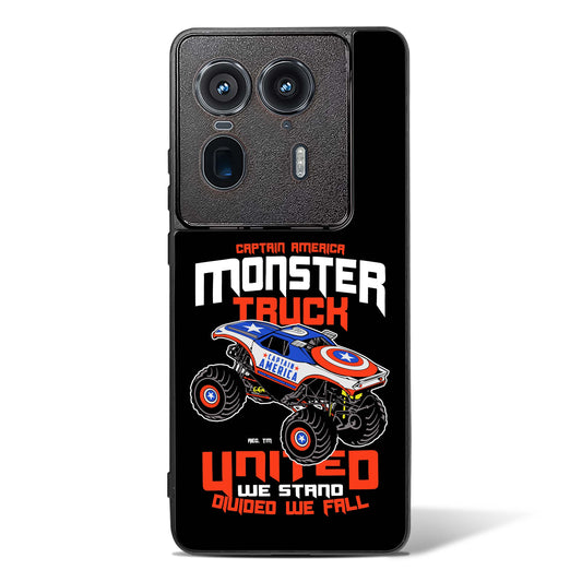 Captain's Monster Truck Glass Phone Case-Motorola Edge 50 Ultra