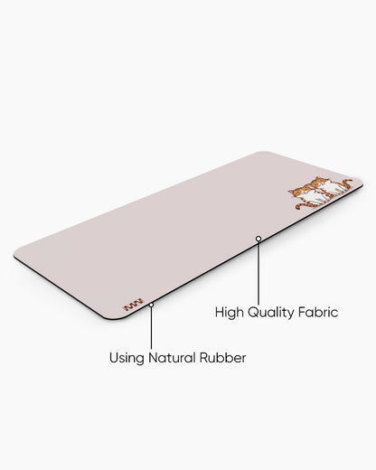 Cat Duo Purr-fectly Cute Deskmat