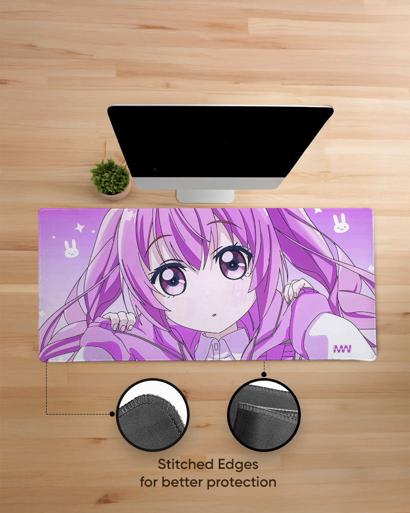 Celestial Bunny Anime Deskmat