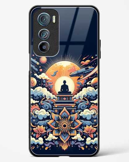 Celestial Meditation Art Glass Phone Case-Motorola Edge 30