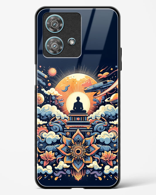 Celestial Meditation Art Glass Phone Case-Motorola Edge 40 Neo