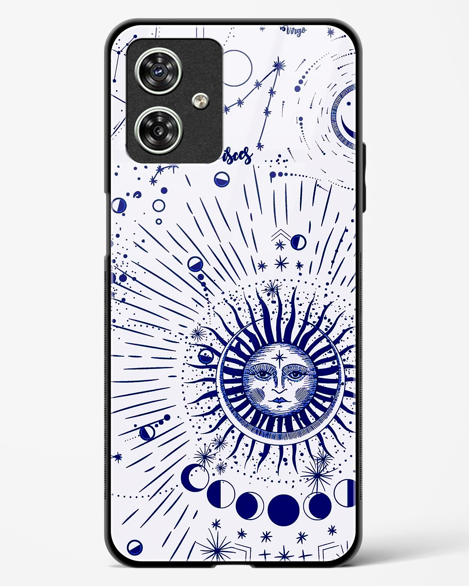 Celestial Radiance Glass Phone Case-Moto G64 5G