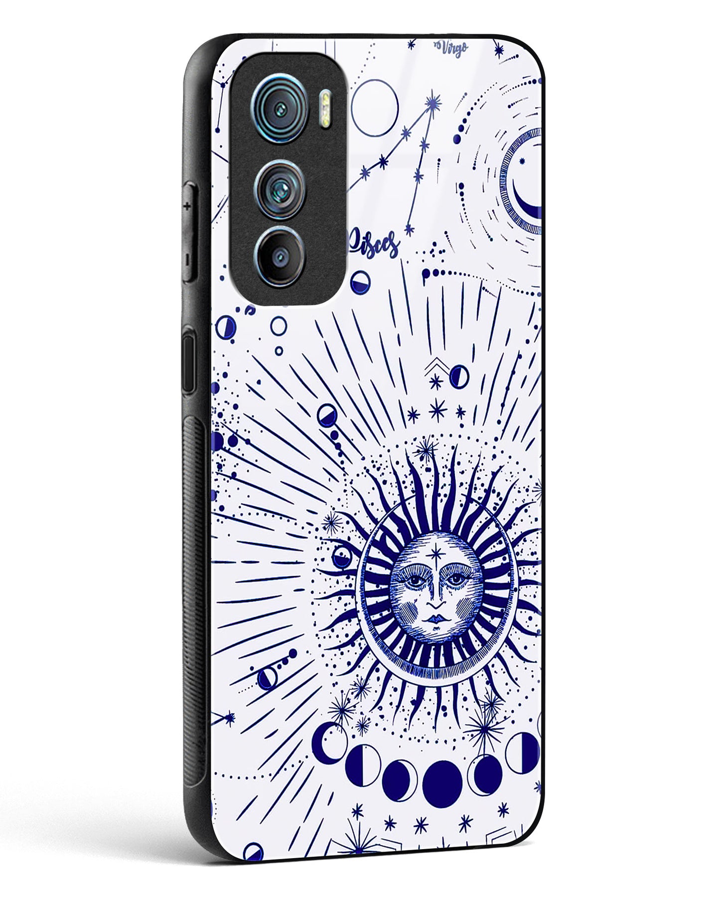 Celestial Radiance Glass Phone Case-Motorola Edge 30