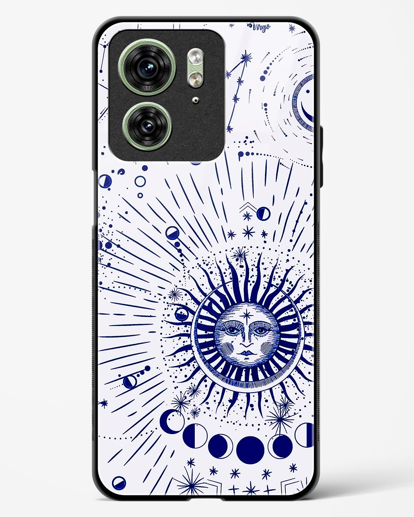 Celestial Radiance Glass Phone Case-Motorola Edge 40