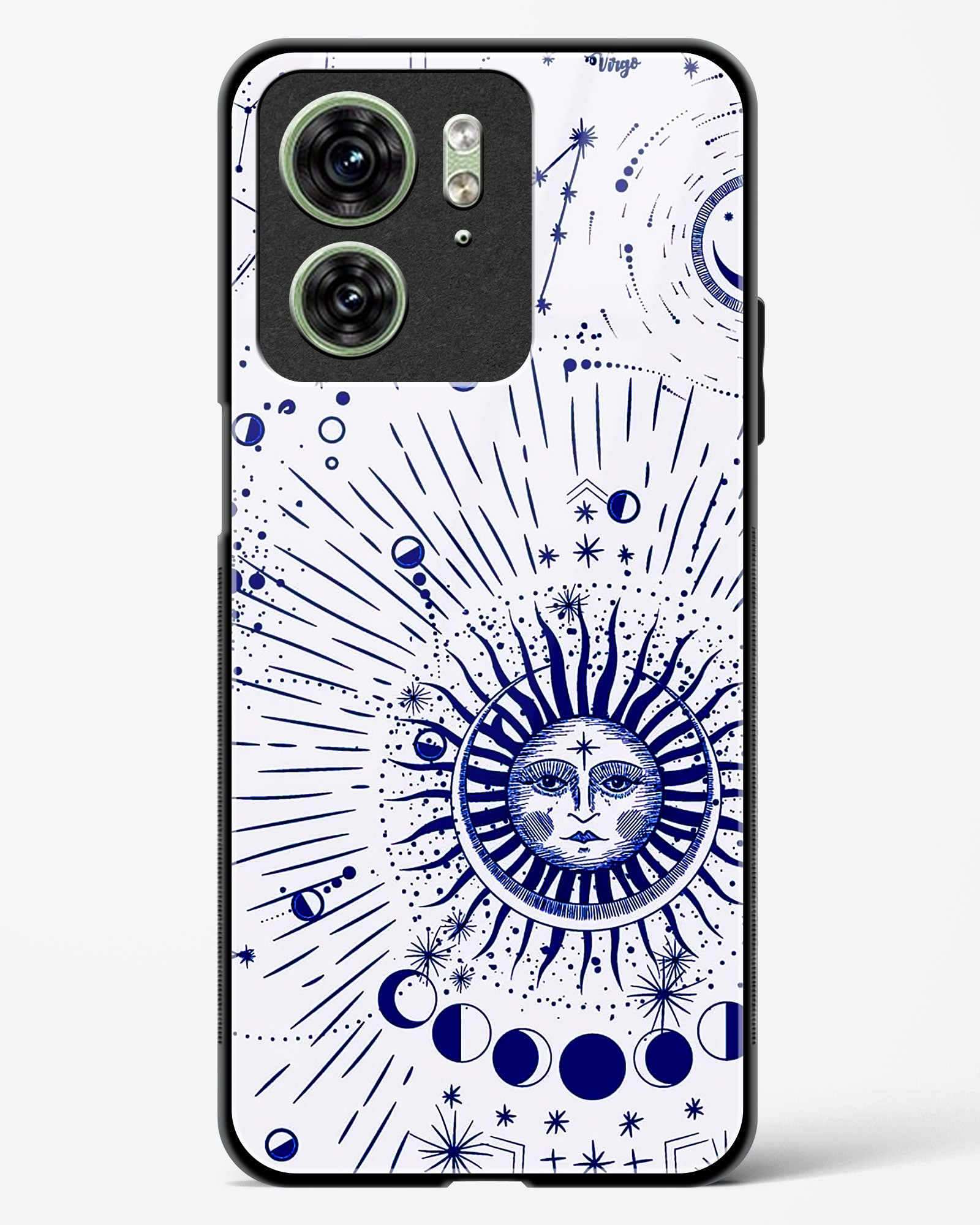 Celestial Radiance Glass Phone Case-Motorola Edge 40