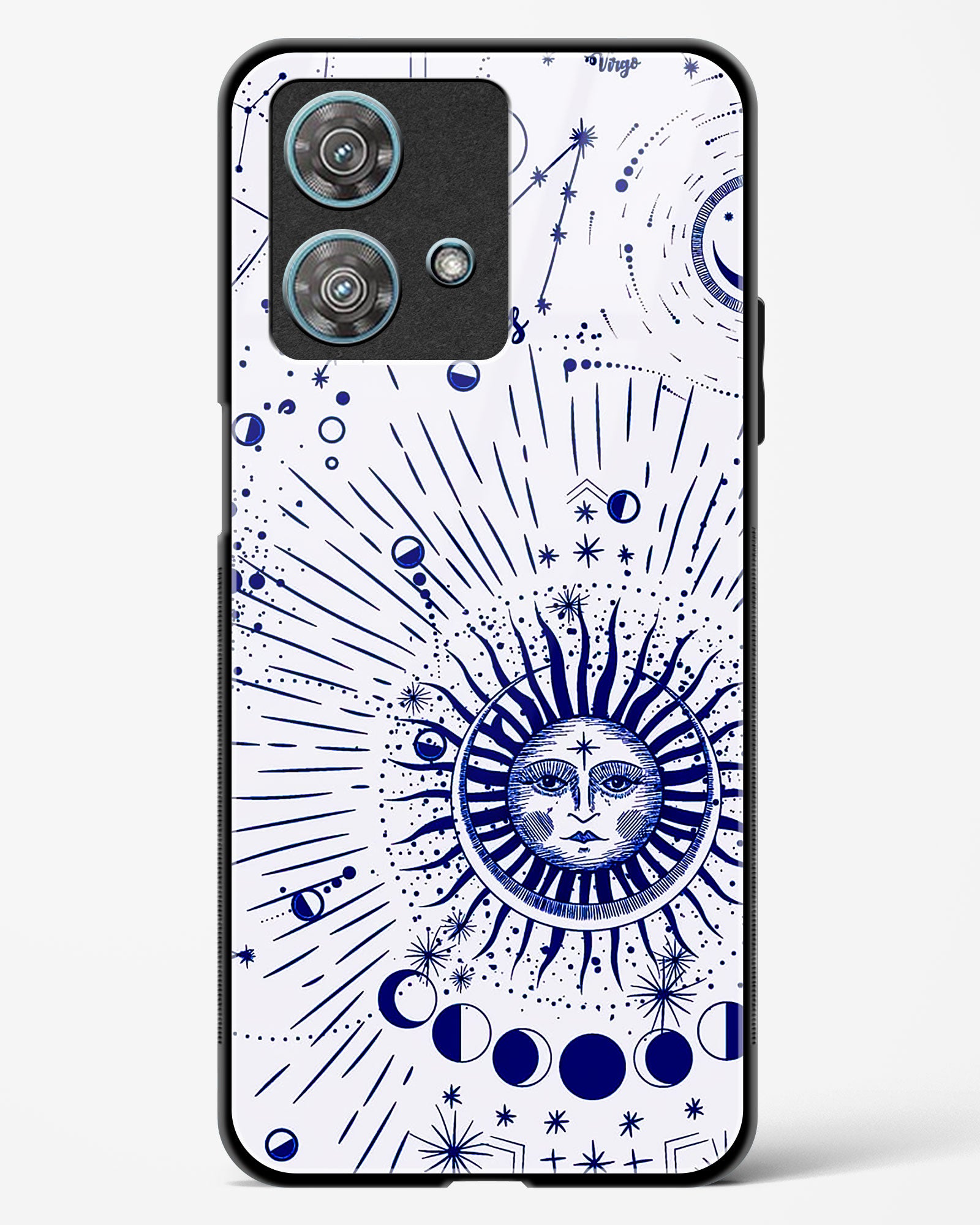 Celestial Radiance Glass Phone Case-Motorola Edge 40 Neo