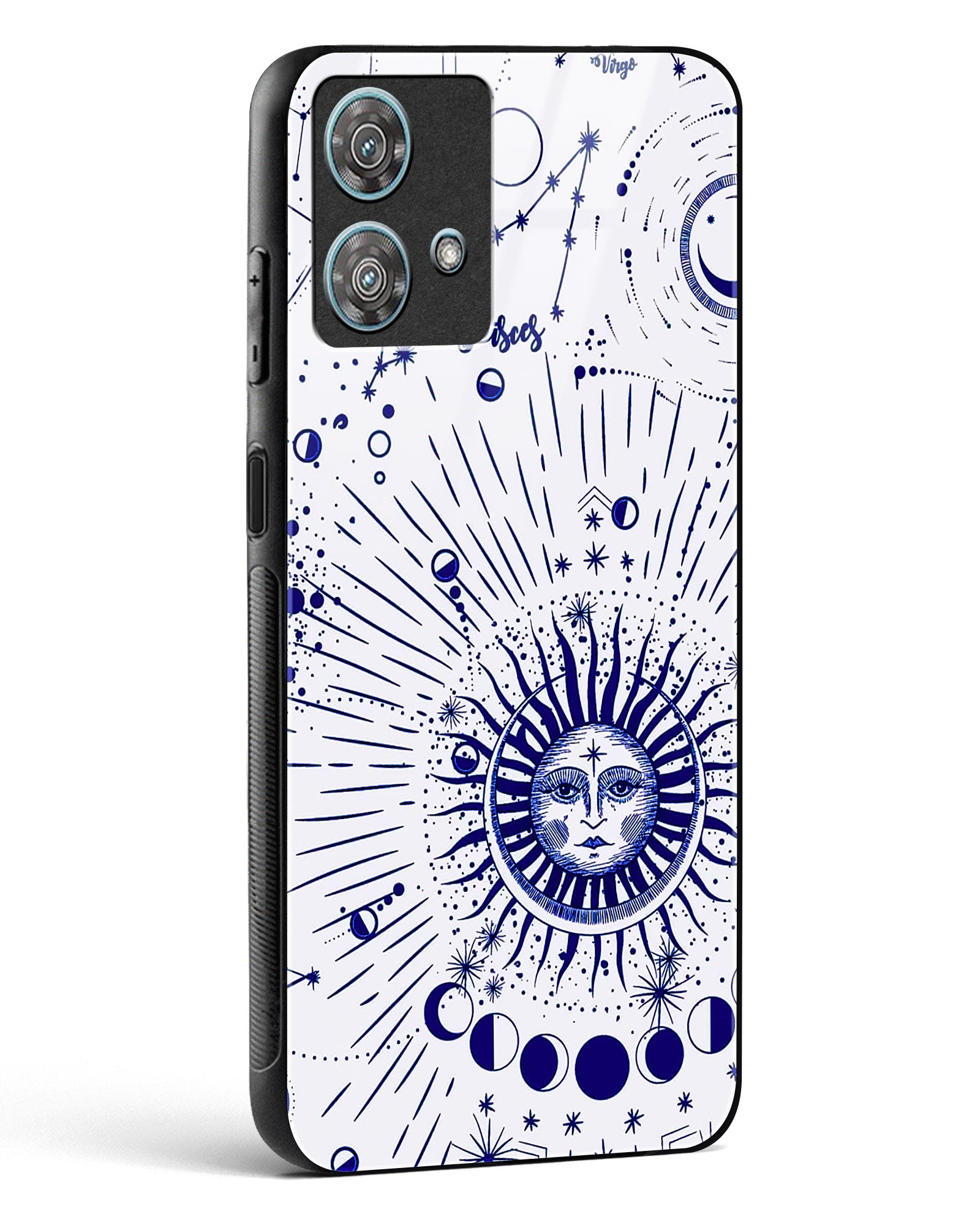 Celestial Radiance Glass Phone Case-Motorola Edge 40 Neo