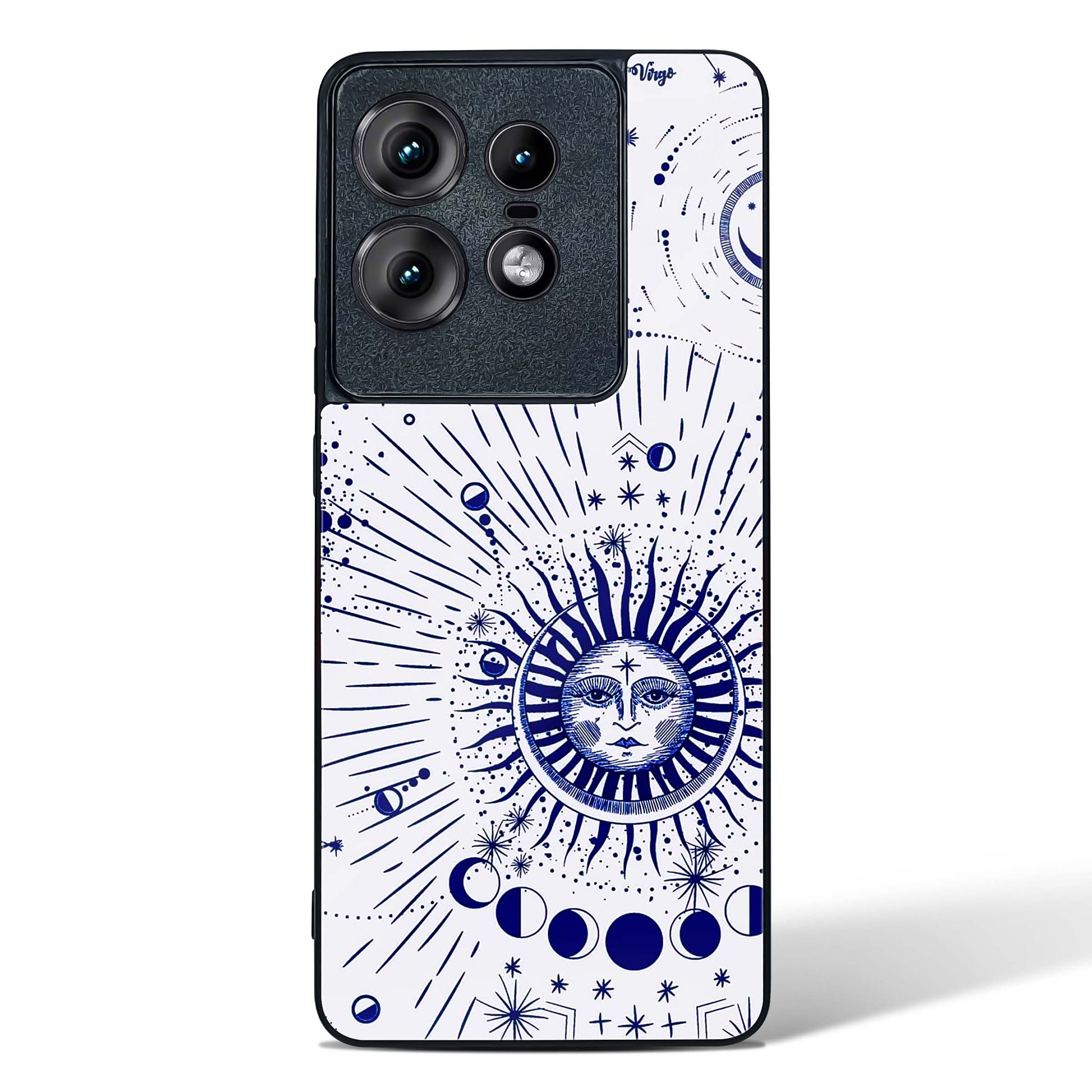 Celestial Radiance Glass Phone Case-Motorola Edge 50 Pro