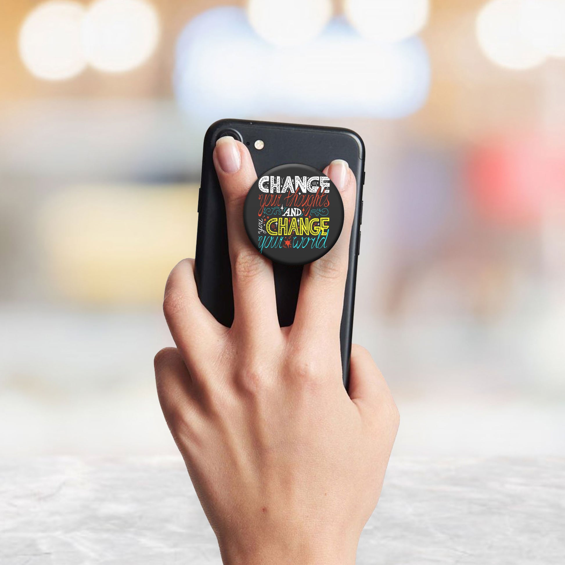 Change Your World Flat Pop Holder
