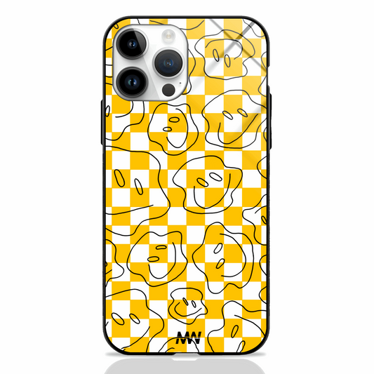 Checkered Canine Premium Glass Case -  - MW Stuffs - 