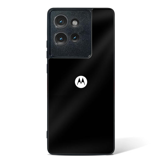 Classic Black Glass Phone Case-Motorola Edge 50
