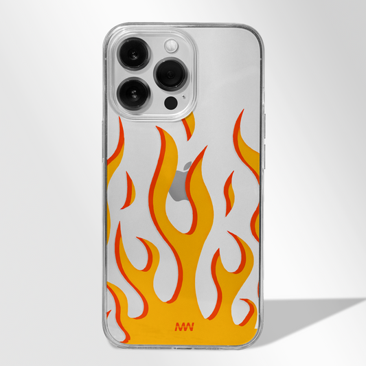Classic Flames Premium CLEAR CASE -  - MW Stuffs - 