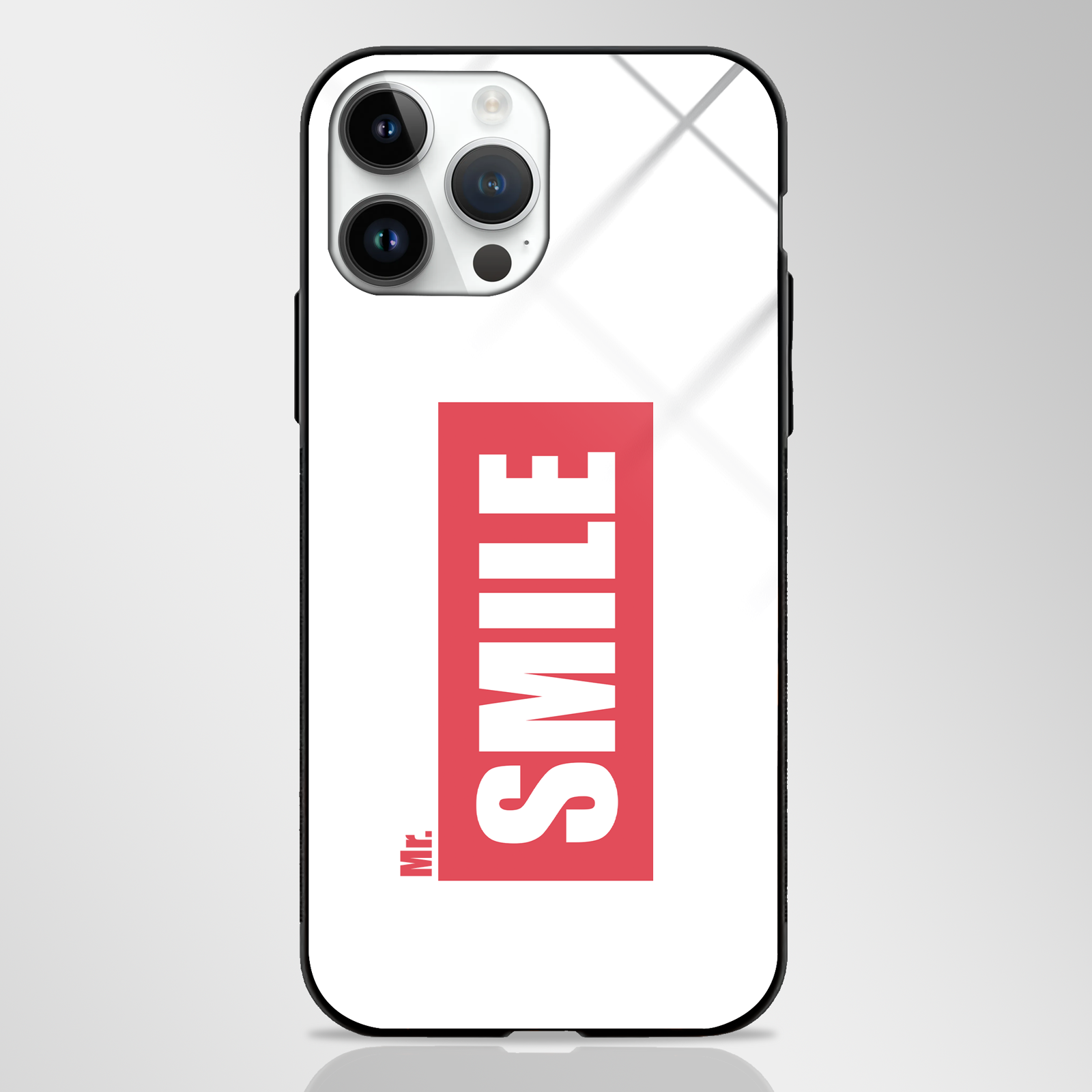 Classic Style Custom Name Premium GLASS CASE -  - MW Stuffs - 