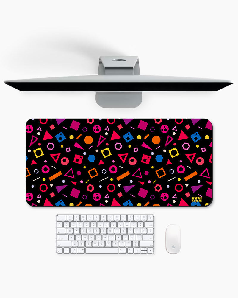 Color Cascade Desk Mat