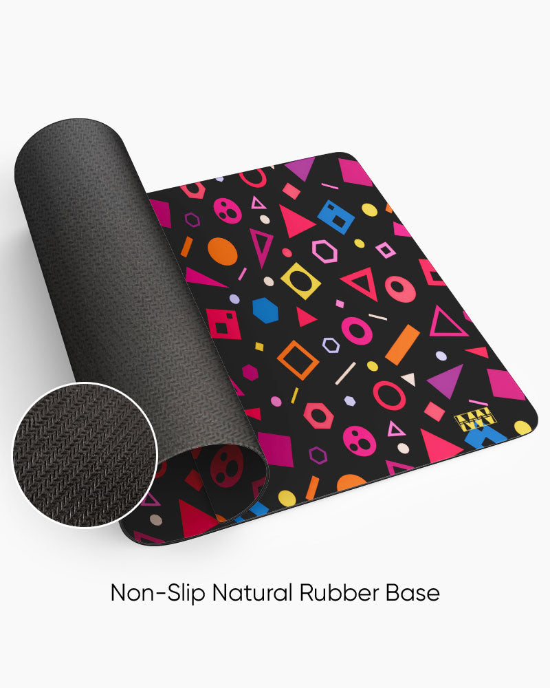 Color Cascade Desk Mat