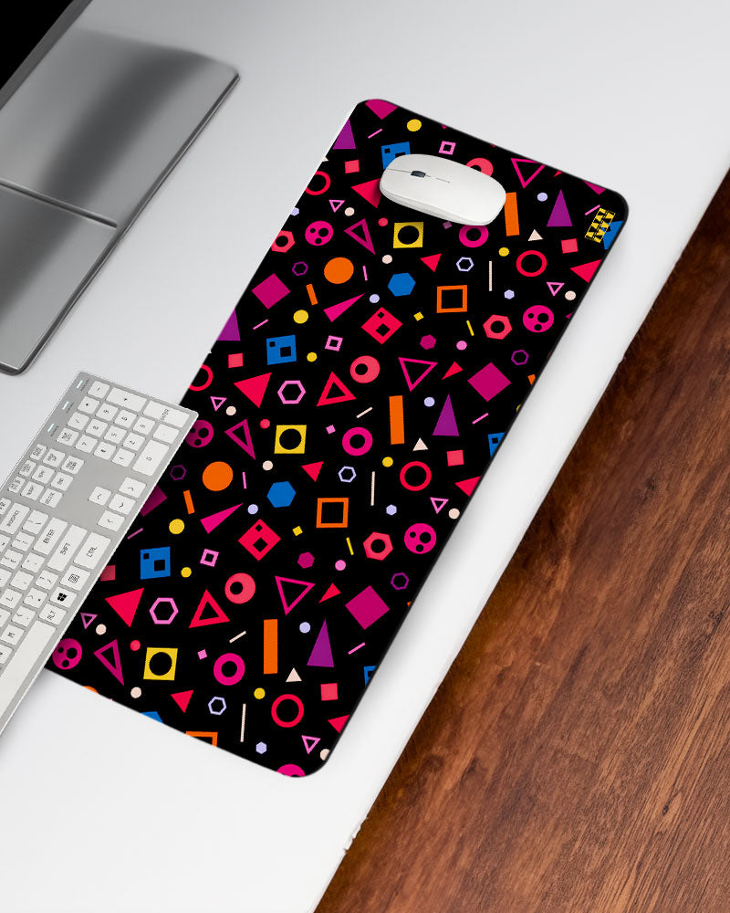 Color Cascade Desk Mat