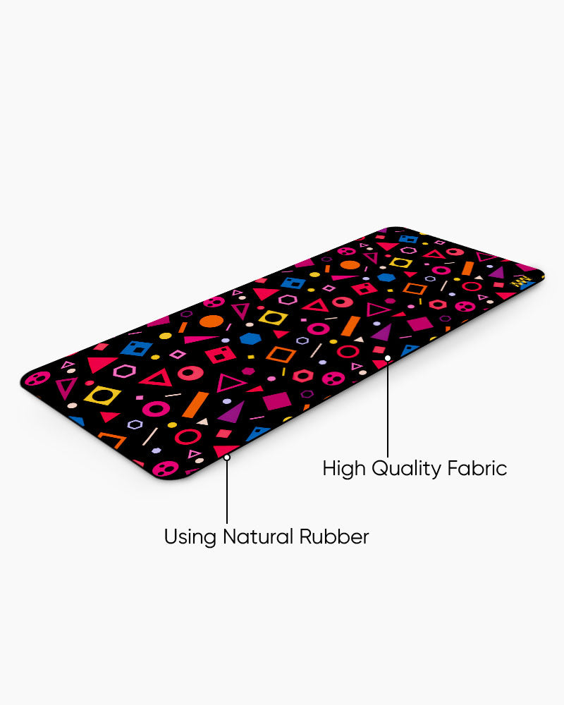 Color Cascade Desk Mat