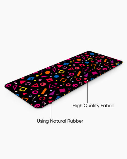 Color Cascade Desk Mat