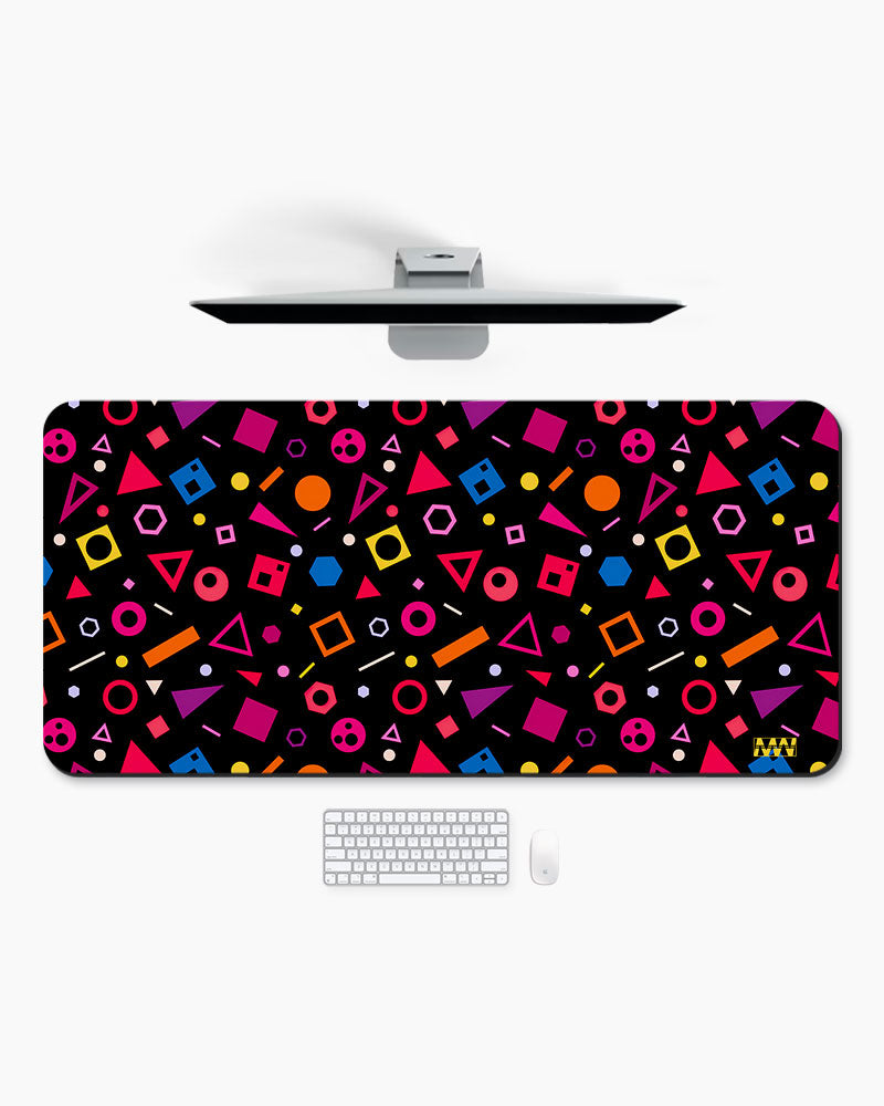 Color Cascade Desk Mat