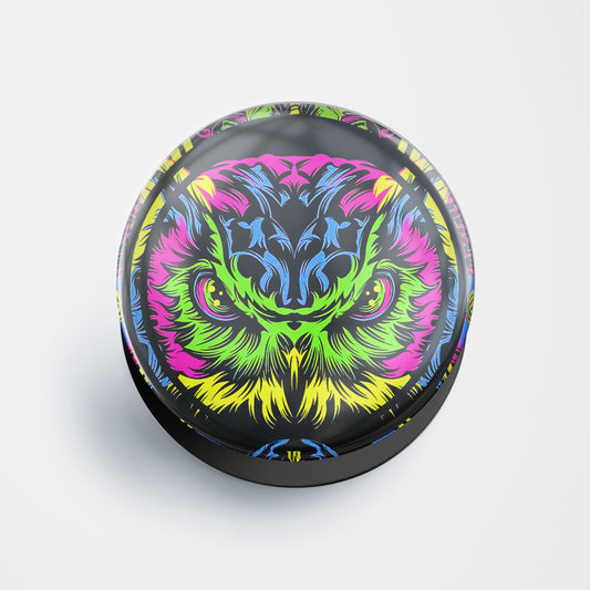 Colorful Owl Gloss Pop Holder