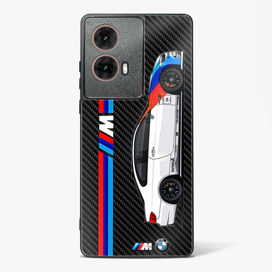 Cool Auto Racing Glass Phone Case-Moto G85 5G