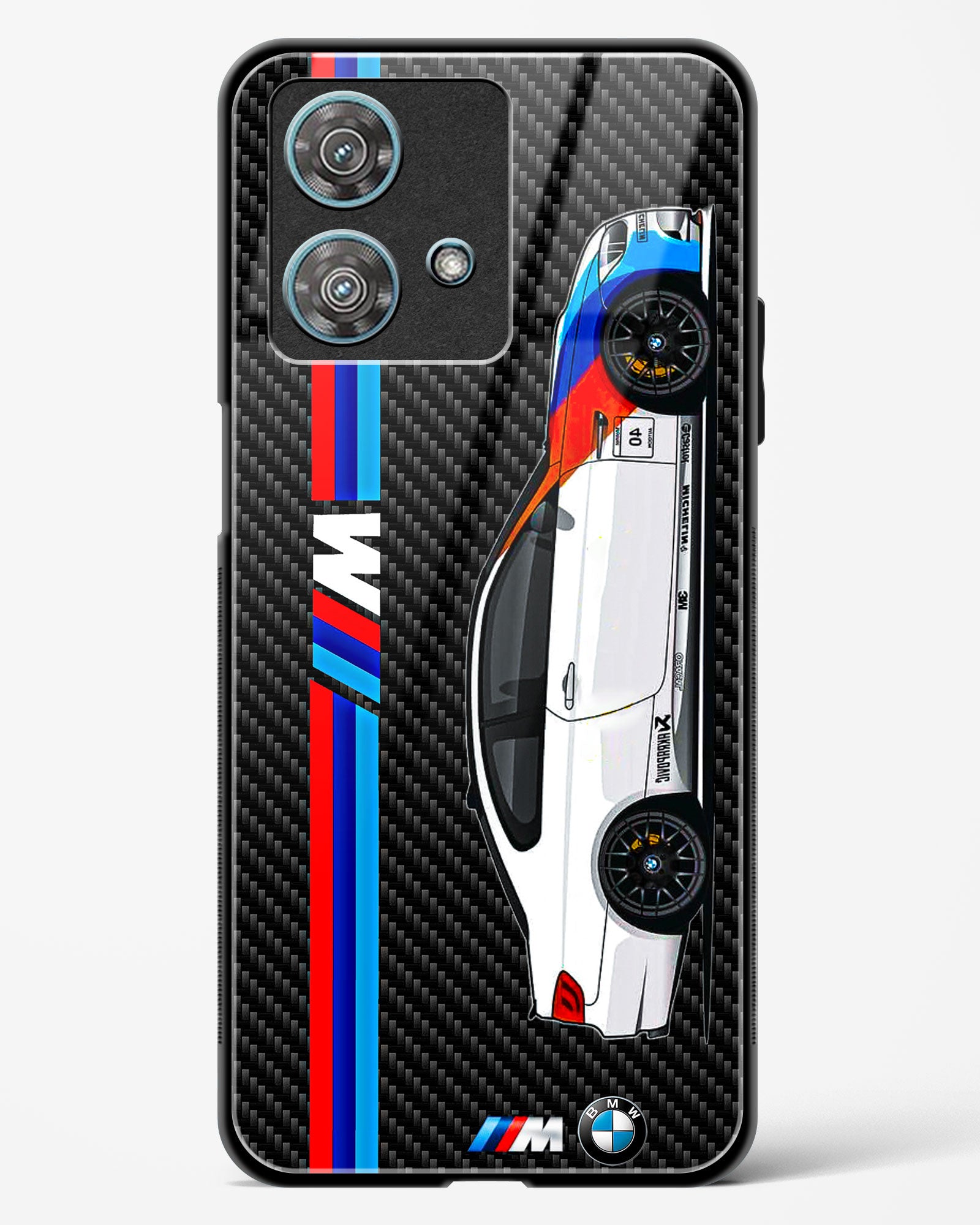 Cool Auto Racing Glass Phone Case-Motorola Edge 40 Neo