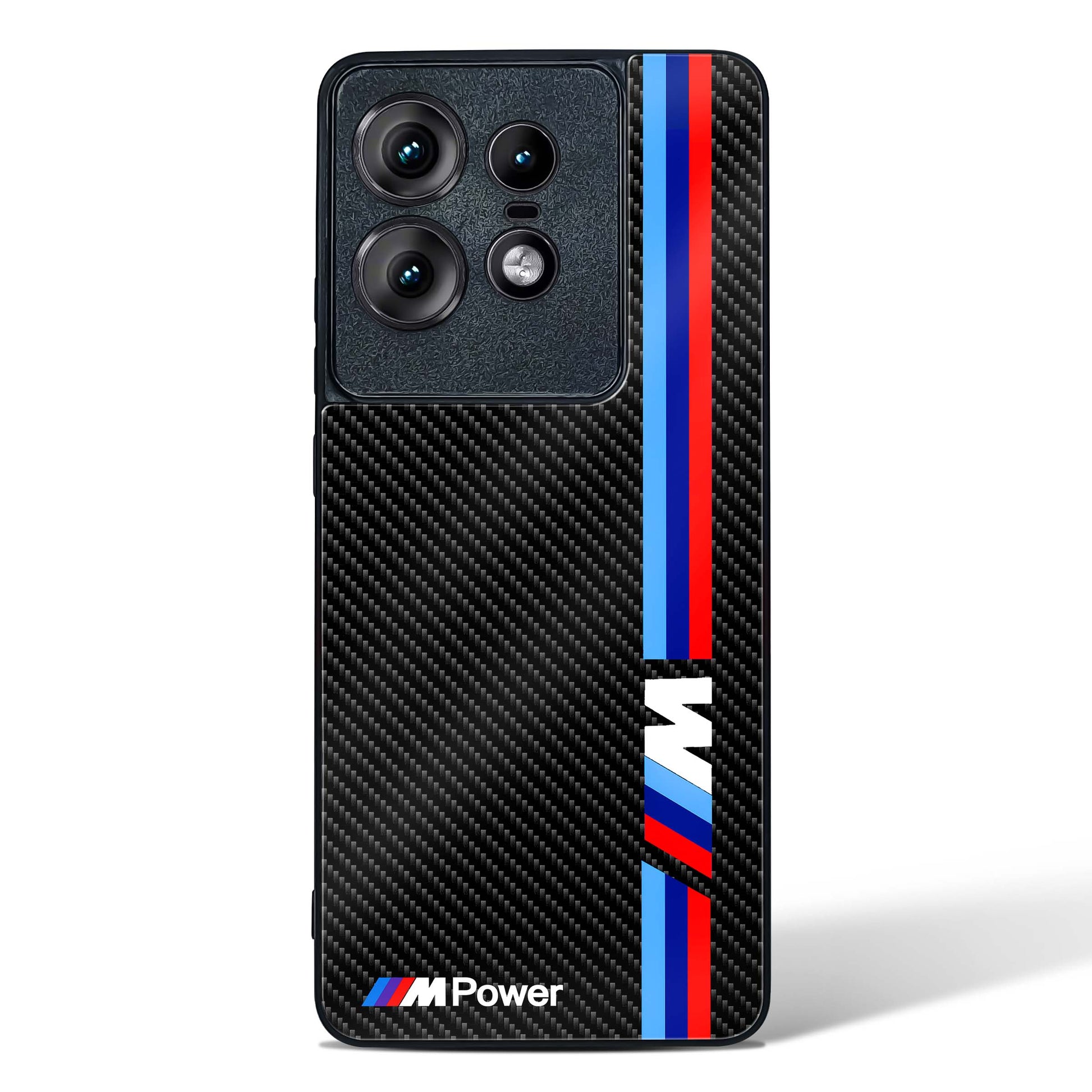 Cool Racing Black Power Glass Phone Case-Motorola Edge 50 Pro