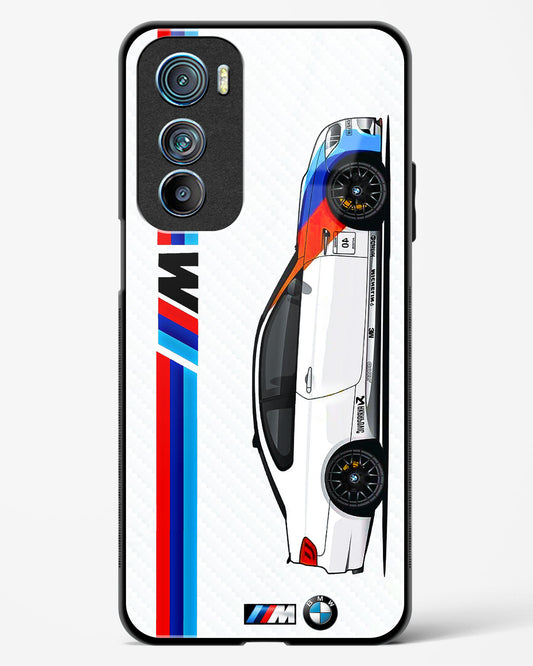 Cool Racing Car Glass Phone Case-Motorola Edge 30