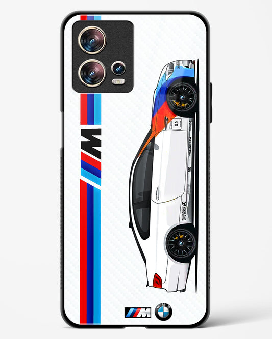 Cool Racing Car Glass Phone Case-Motorola Edge 30 Fusion