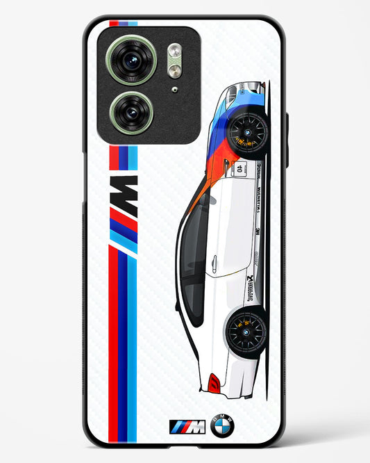 Cool Racing Car Glass Phone Case-Motorola Edge 40