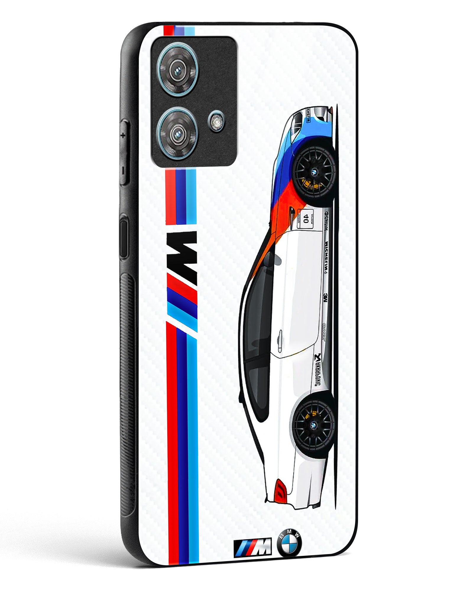 Cool Racing Car Glass Phone Case-Motorola Edge 40 Neo