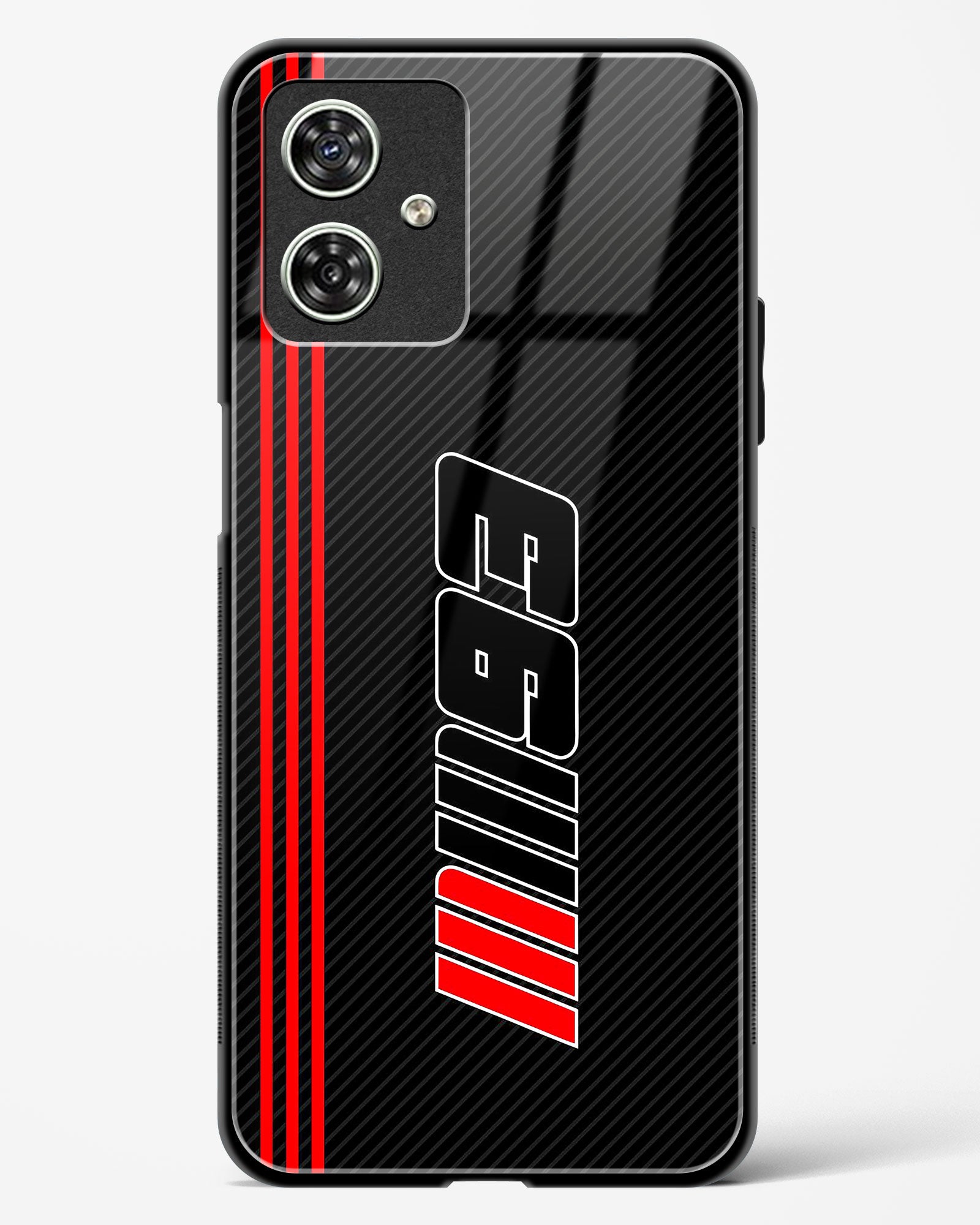 Cool Racing Moto Glass Phone Case-Moto G64 5G