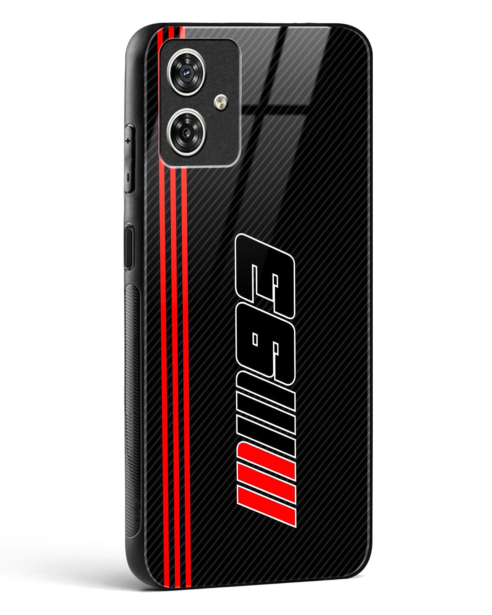 Cool Racing Moto Glass Phone Case-Moto G64 5G