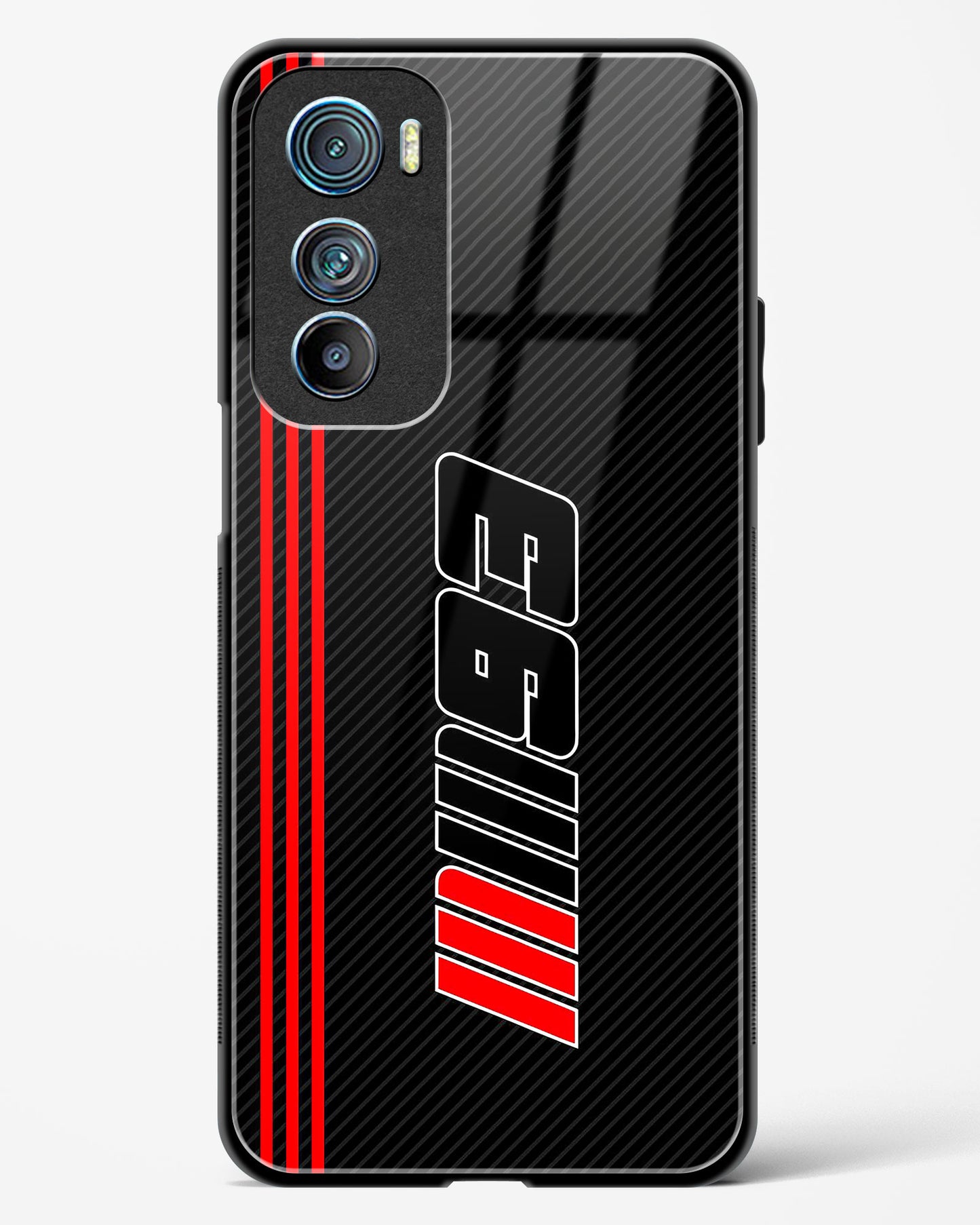 Cool Racing Moto Glass Phone Case-Motorola Edge 30