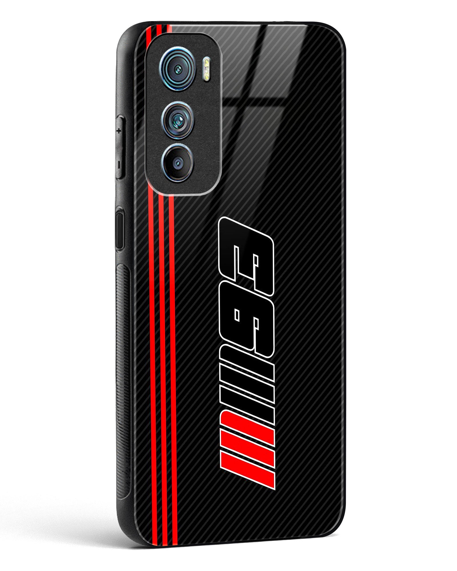 Cool Racing Moto Glass Phone Case-Motorola Edge 30