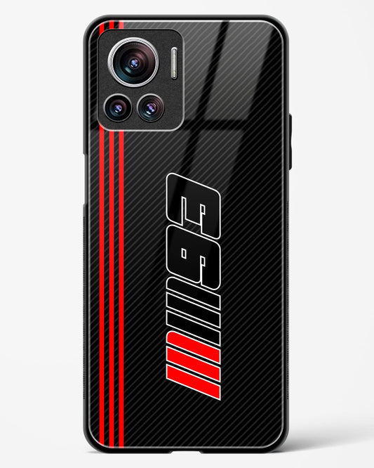 Cool Racing Moto Glass Phone Case-Motorola Edge 30 Ultra