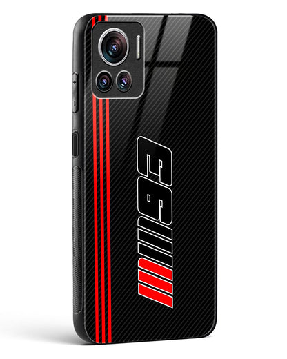 Cool Racing Moto Glass Phone Case-Motorola Edge 30 Ultra