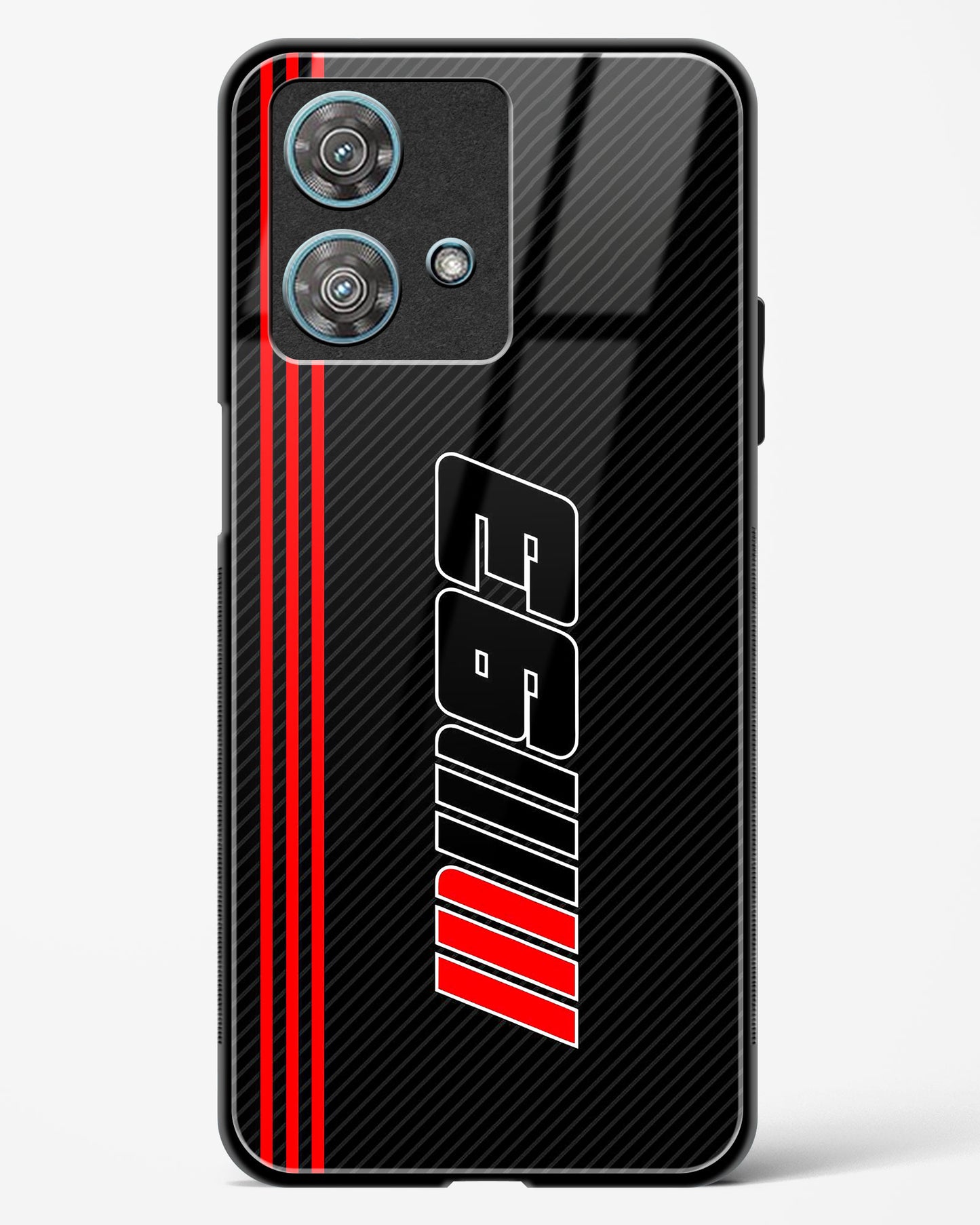 Cool Racing Moto Glass Phone Case-Motorola Edge 40 Neo