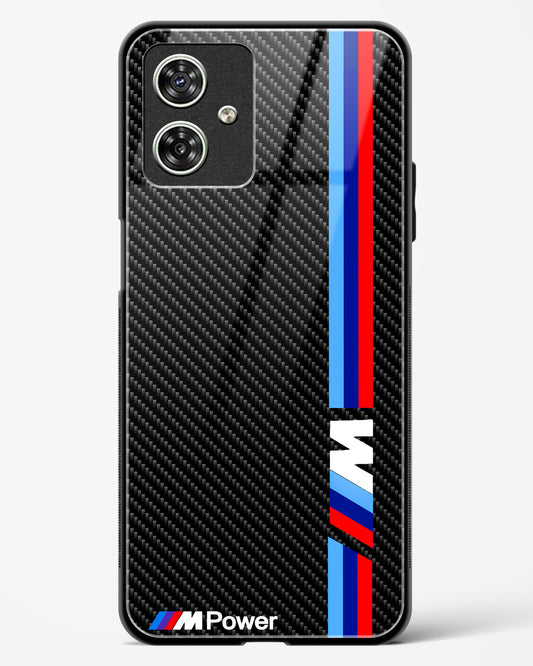 Cool Racing Power Glass Phone Case-Moto G54 5G