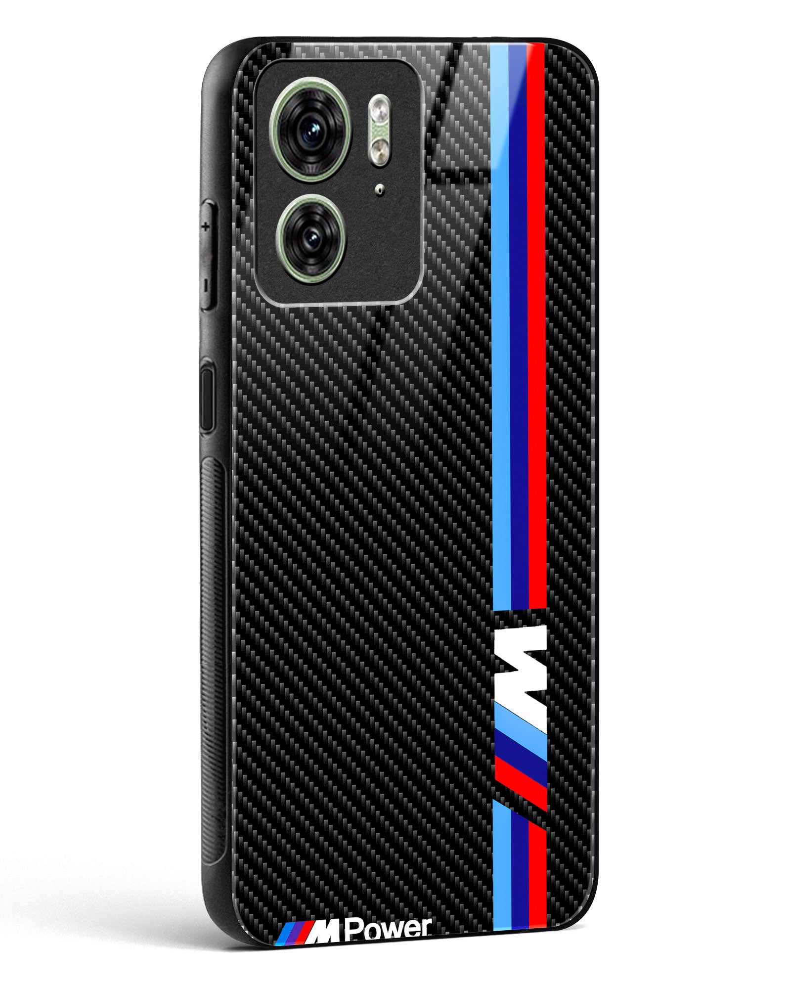 Cool Racing Power Glass Phone Case-Motorola Edge 40