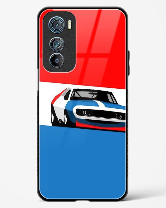 Cool Racing Speed Glass Phone Case-Motorola Edge 30