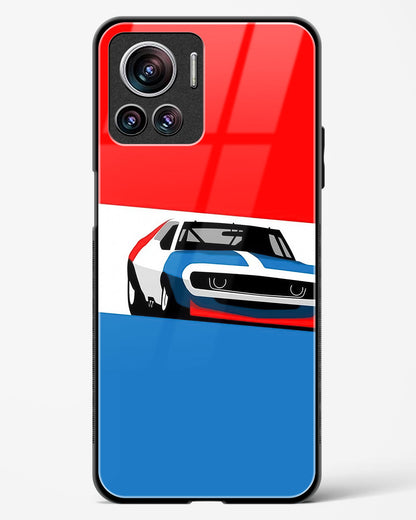 Cool Racing Speed Glass Phone Case-Motorola Edge 30 Ultra
