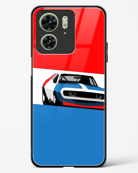 Cool Racing Speed Glass Phone Case-Motorola Edge 40