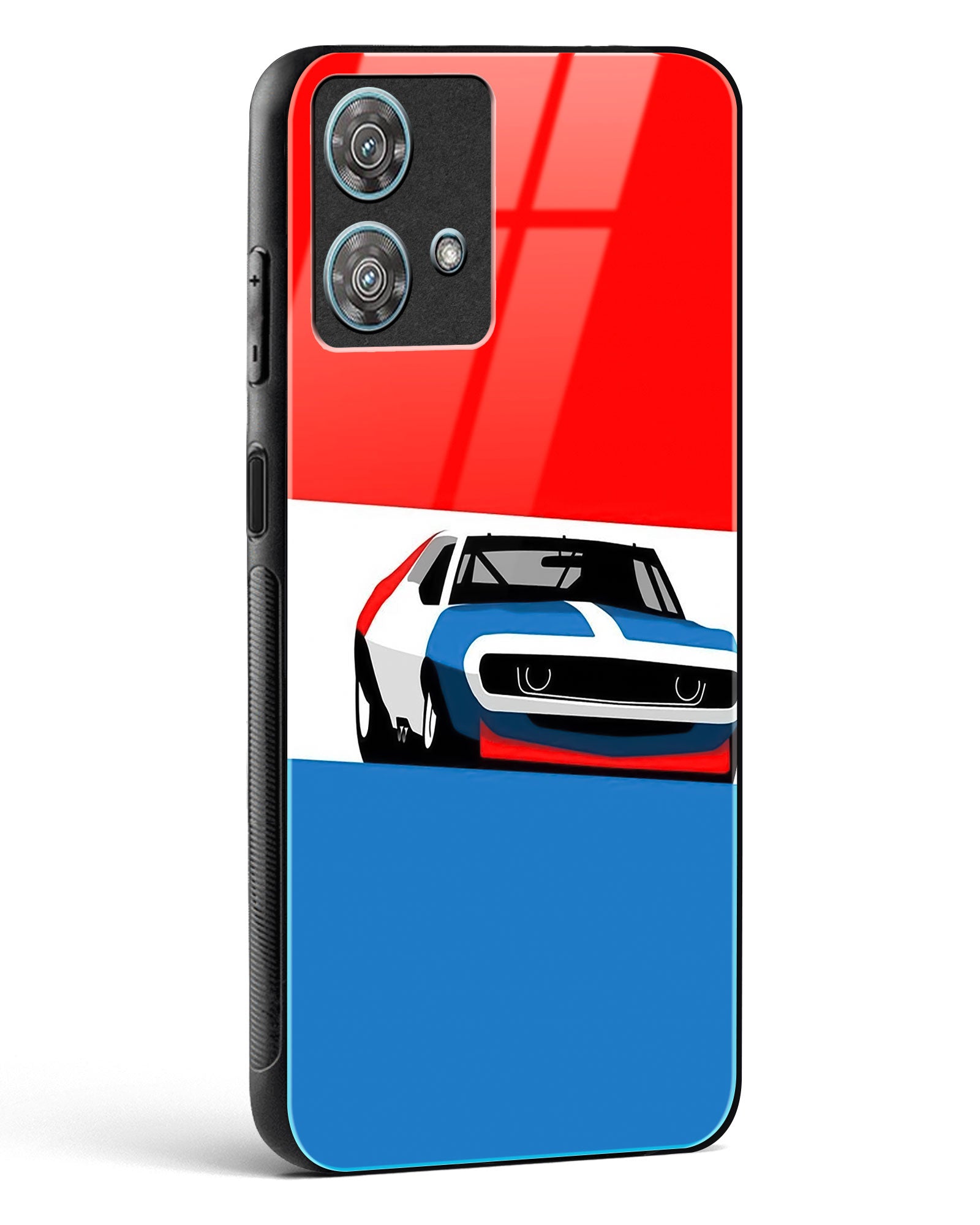 Cool Racing Speed Glass Phone Case-Motorola Edge 40 Neo