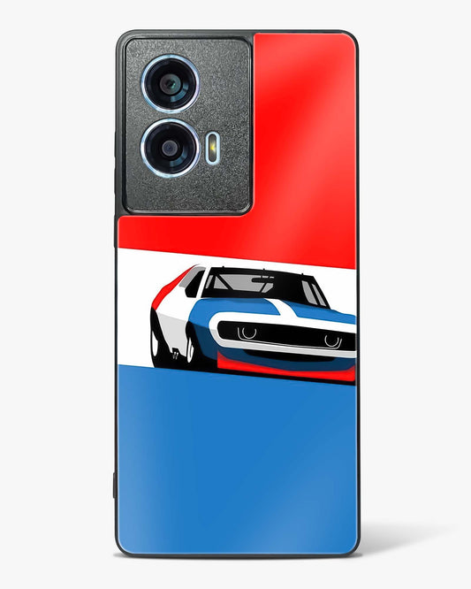 Cool Racing Speed Glass Phone Case-Motorola Edge 50 Fusion