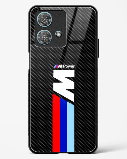 Cool Racing Striped Glass Phone Case-Motorola Edge 40 Neo